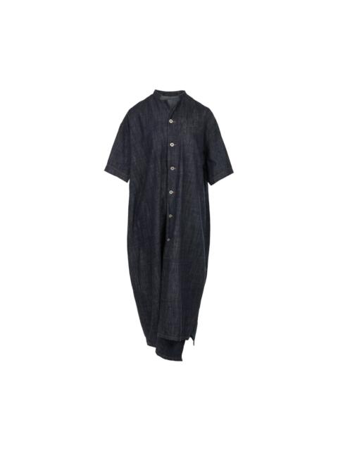 Half Sleeve Box Shirt Dress