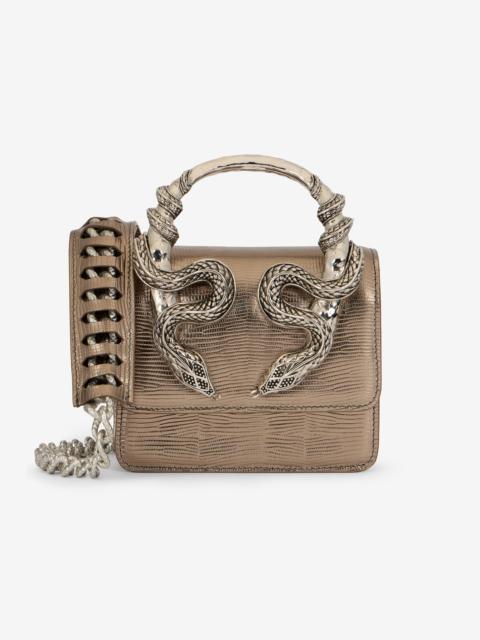 Serpentine Top Handle Bag