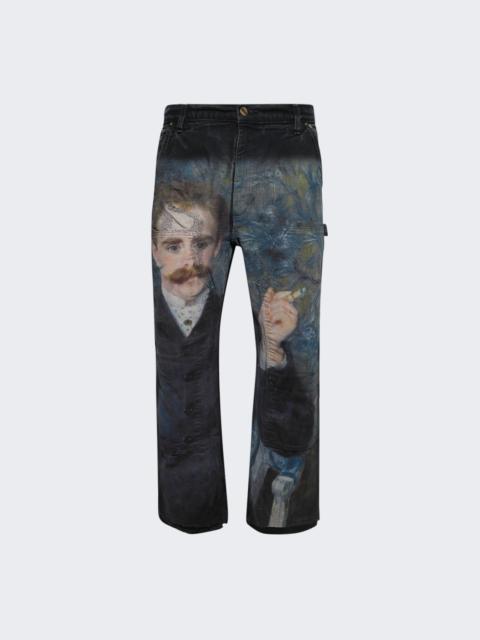 Winston Double Knee Trouser Multicolor