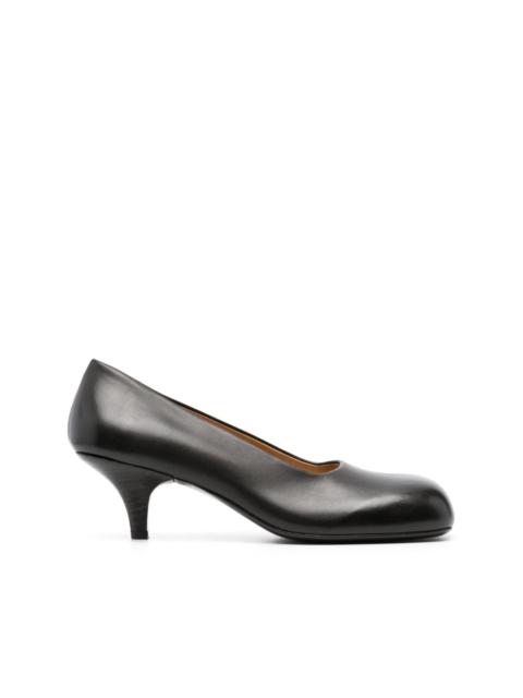 Tillo 70mm leather pumps