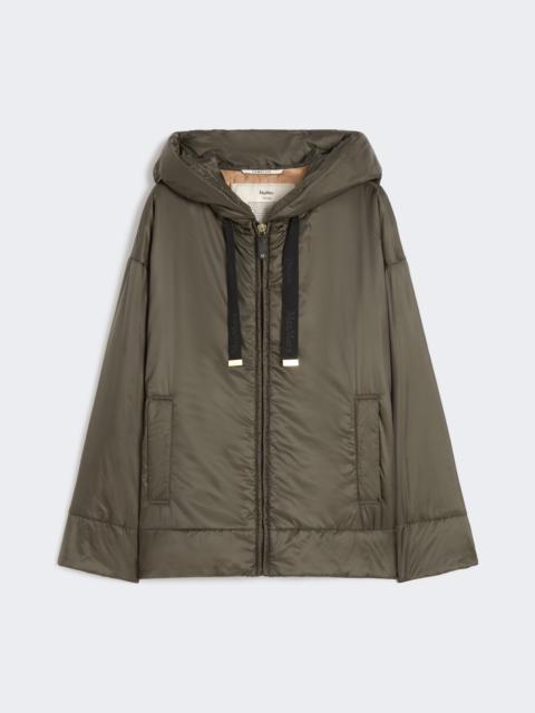 DARIA Padded, hooded jacket in water-repellent canvas