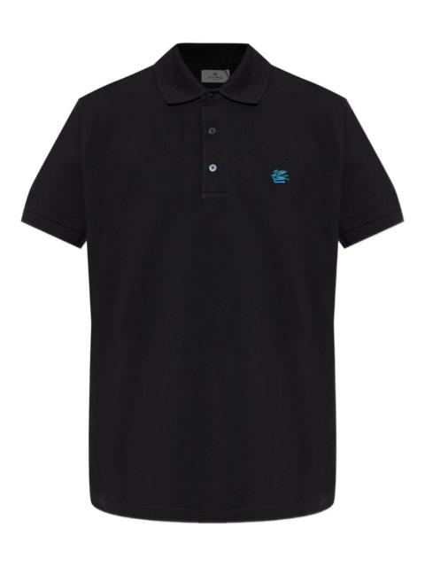 embroidered polo shirt