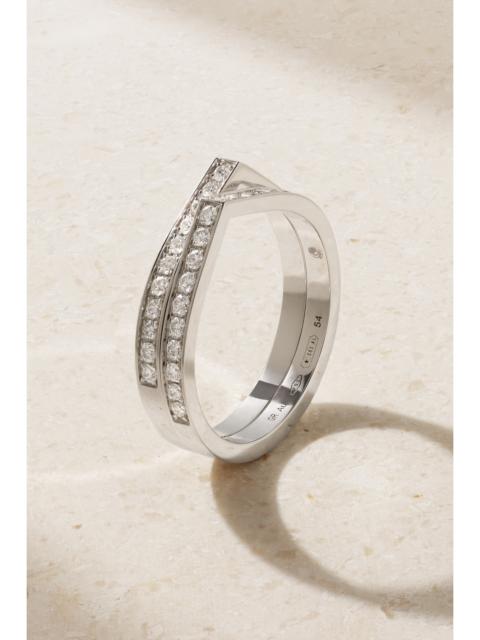 Antifer 18-karat White Gold Diamond Ring
