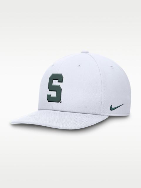 Michigan State Spartans Primetime Pro Men's Nike Dri-FIT College Adjustable Hat