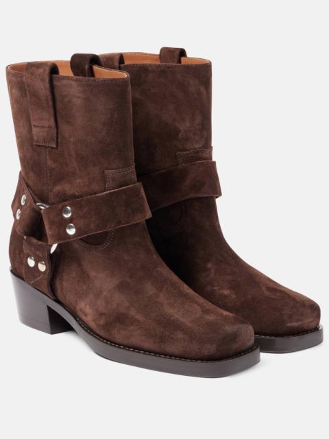 Roxy 45 suede biker boots