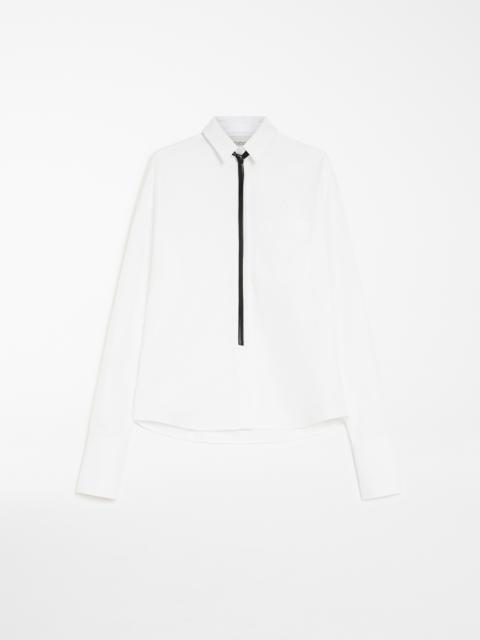 GESSO Oversized poplin shirt