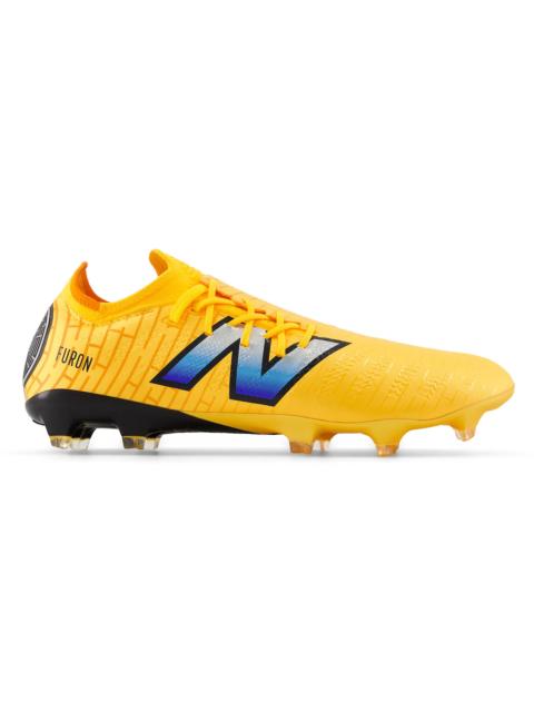 New Balance Furon Pro FG V7 Sun Glow Silver Metallic Black