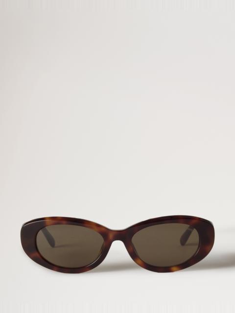 Mara Sunglasses
Tortoiseshell Bio Acetate