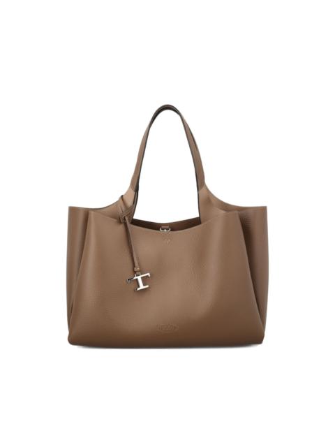 medium leather tote bag