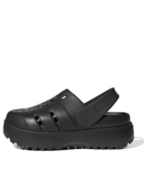 (WMNS) adidas Adilette Clog Platform 'Black' JP9577
