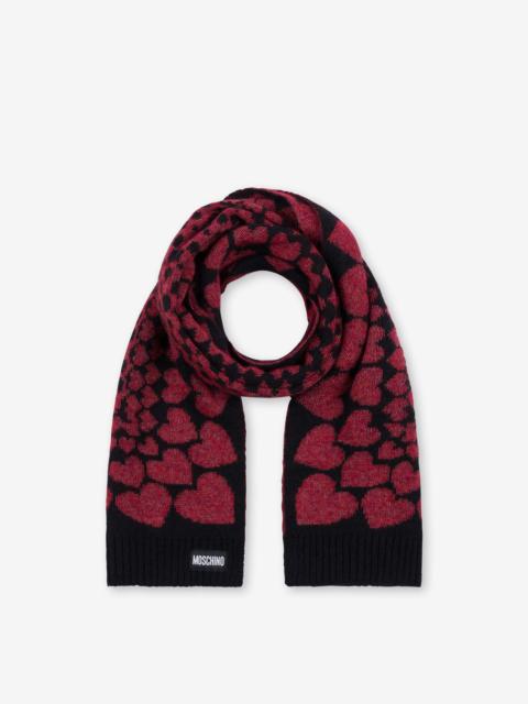 INLAID MOHAIR BLEND SCARF