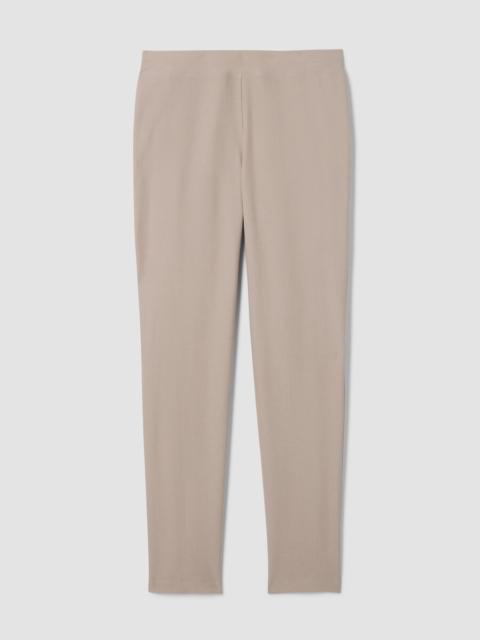 Washable Stretch Crepe Slim Pant