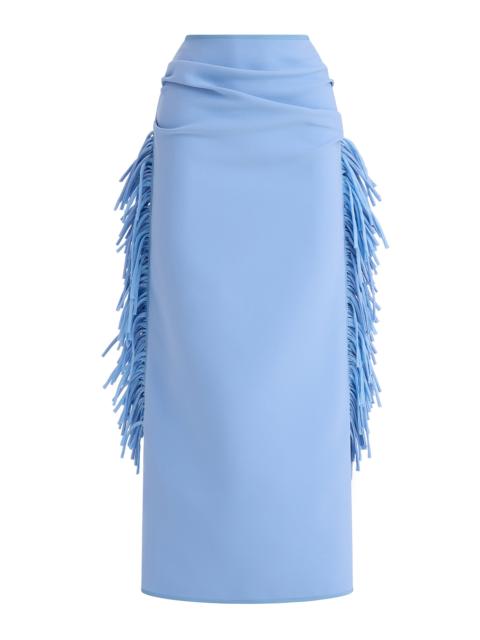 Anime Tassel Pencil Skirt light blue