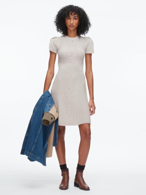 Cable Mix Tulip Dress