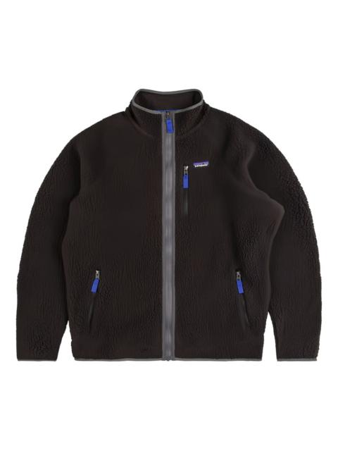 zipped fleece jacket