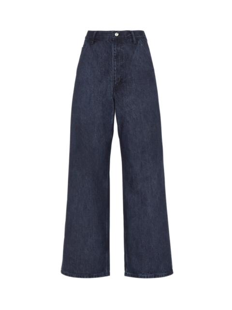 WOMEN'S WIDE DENIM PANTS