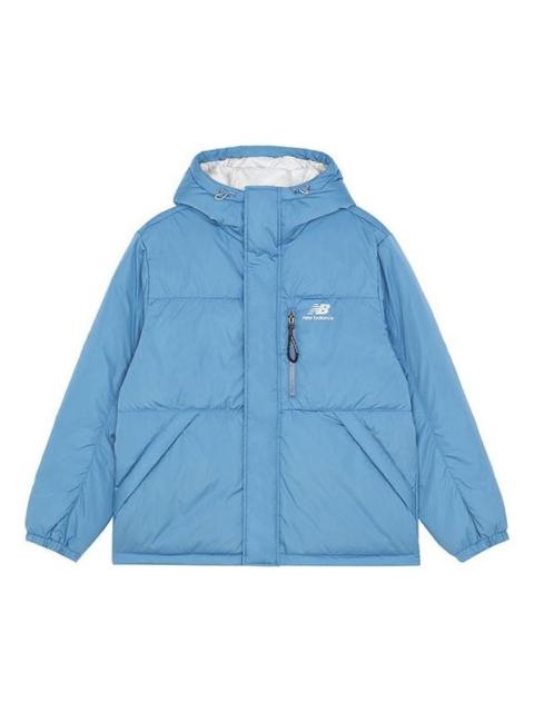 New Balance Warm Down Jacket 'Blue' AMJ13333-WAB