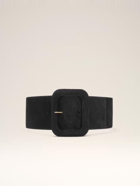 BLACK COW LEATHER LARGE BELT