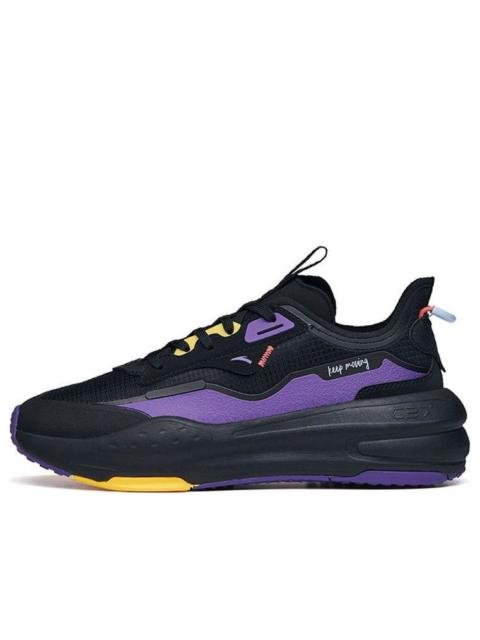 (WMNS) ANTA C37 Low 'Black Purple Yellow' 922128081-10