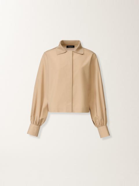 Silk and cotton shirt