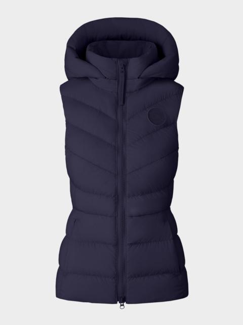 Clair Hooded Down Puffer Vest