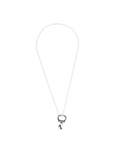 x MIC pull tab necklace