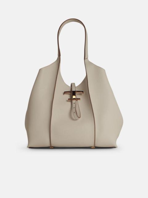 'TIMELESS' WHITE LEATHER BAG