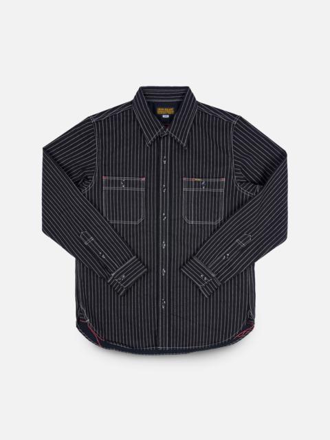 12OZ WABASH WORK SHIRT - BLACK