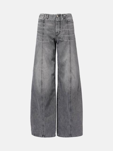Carezza wide-leg jeans