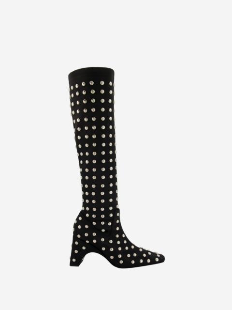 Studded Bridge Stretch Boots