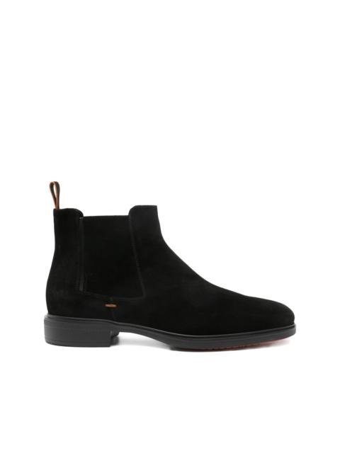 suede Chelsea boots