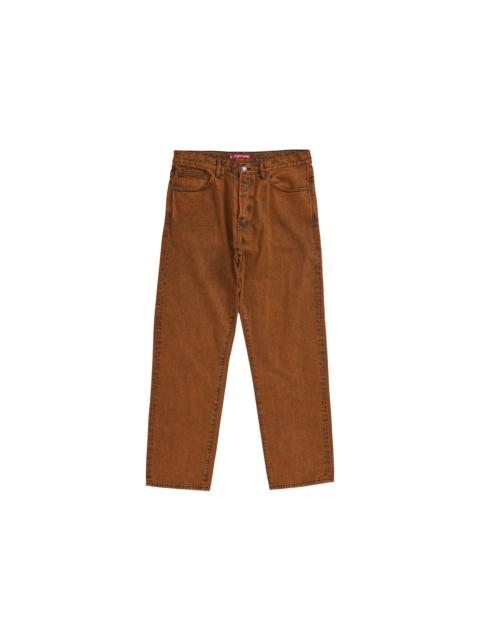 Supreme Regular Jean (FW25) Rust