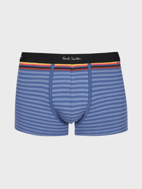 Blue Stripe Boxer Briefs