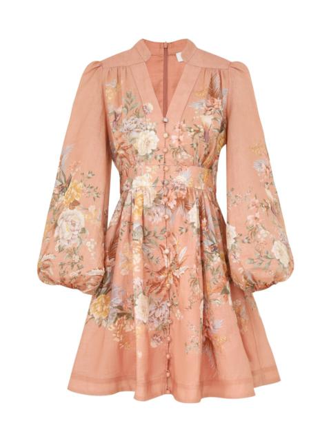 TALLOW PLUNGE MINI DRESS