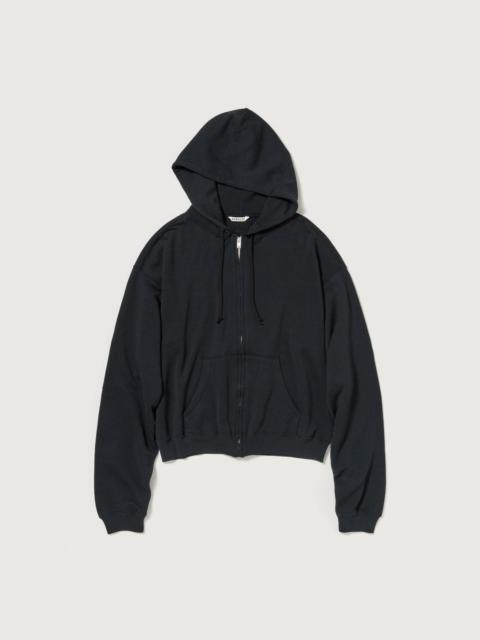 HIGH TWIST LIGHT SWEAT ZIP PARKA