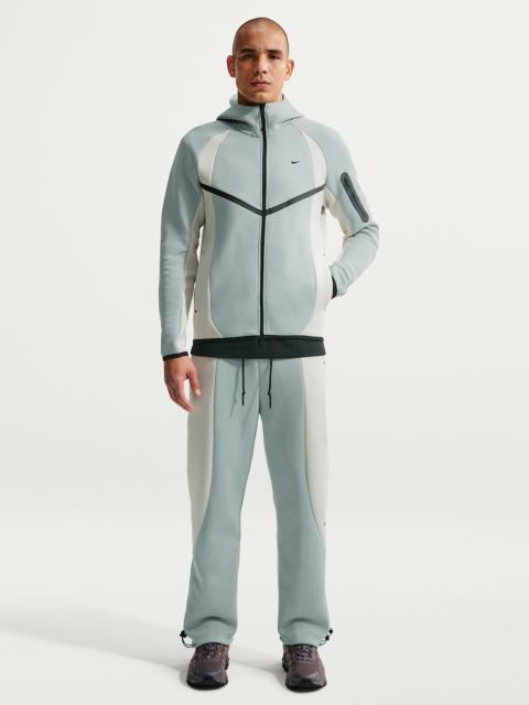 Nike Tech Men's Color-Block Open-Hem Fleece Pants