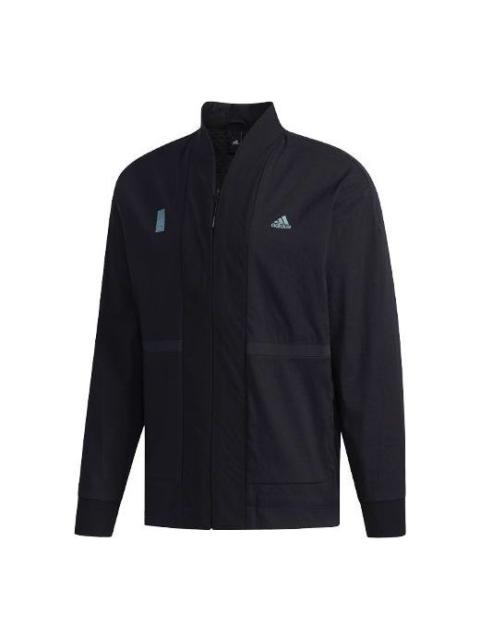 adidas WJ JKT Sports Stylish Jacket Black FM9360