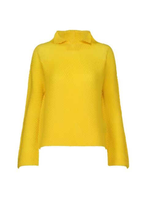 SHIFTED MISTY PLEATS