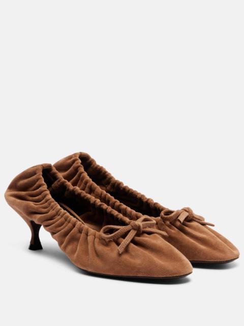 Gather Around 50 suede pumps