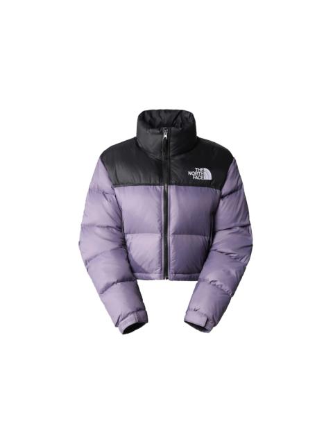 The North Face Women's Nuptse Short Jacket Lunar Slate