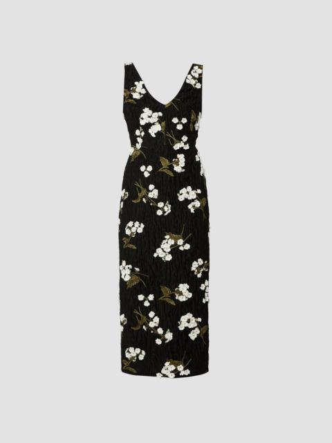 SLEEVELESS MIDI COCKTAIL DRESS