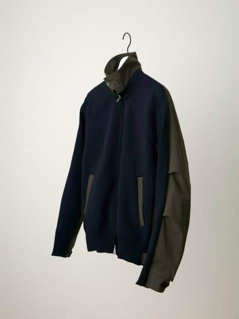 Weathercloth x Knit Blouson