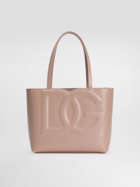 Small calfskin DG Logo shopper