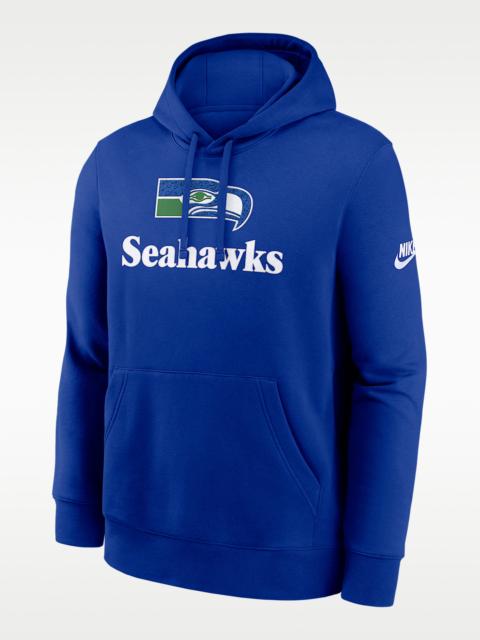 Seattle Seahawks Best Season Rewind Club Men's Nike NFL Pullover Hoodie