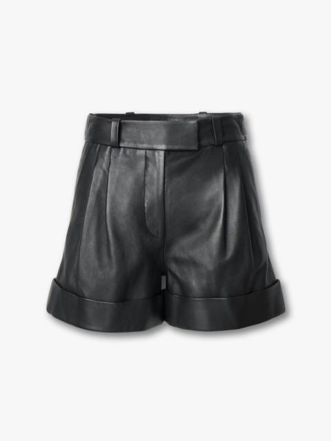 Neila Leather Shorts