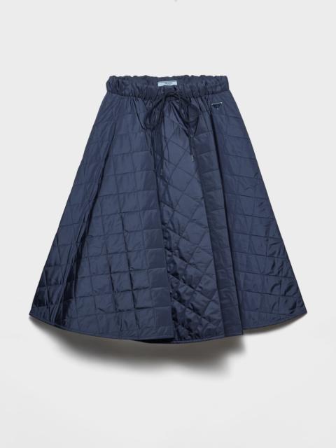 Re-Nylon circle skirt