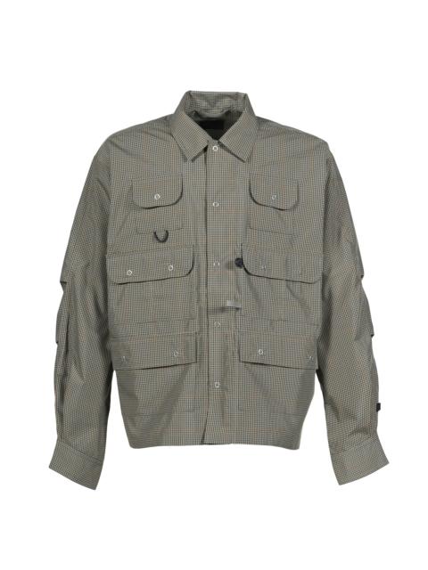 TECH MULTI FISHING POCKET SHIRT L/S / SAGE GRY