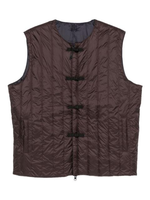 quilted gilet