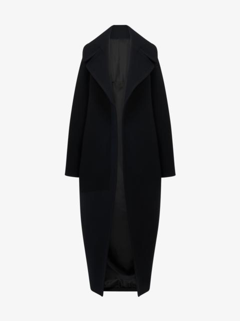 コート ALAIA ROUND COAT IN COTTON Alaïa Black White Cotton Coat - Size 42 ○ Labellov ○ Buy