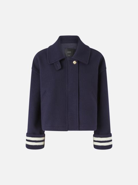 SHORT CLOTH PEA COAT